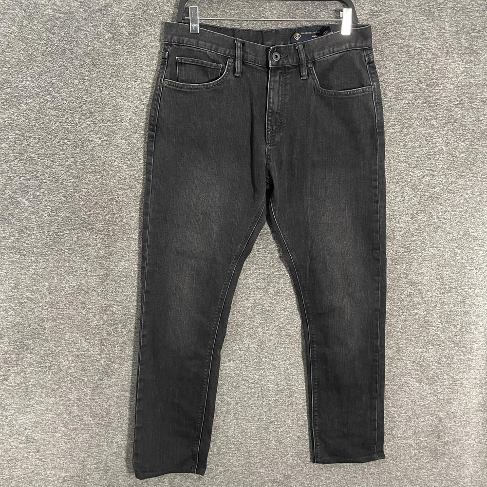 Roark Standard Slim Fit‎ HWY 133 Jeans Mens 33x30 Gray Charcoal Tapered Denim